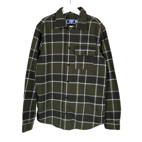 Unisex Jack & Jones - Flannel shirt, size 146 - 152 - Green ()