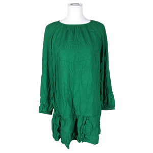 Unisex Esprit - Schiffon dress, size 38 - Green (1)