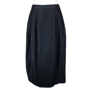 Unisex Muji - Denim skirt, size 40 - Blue (1)