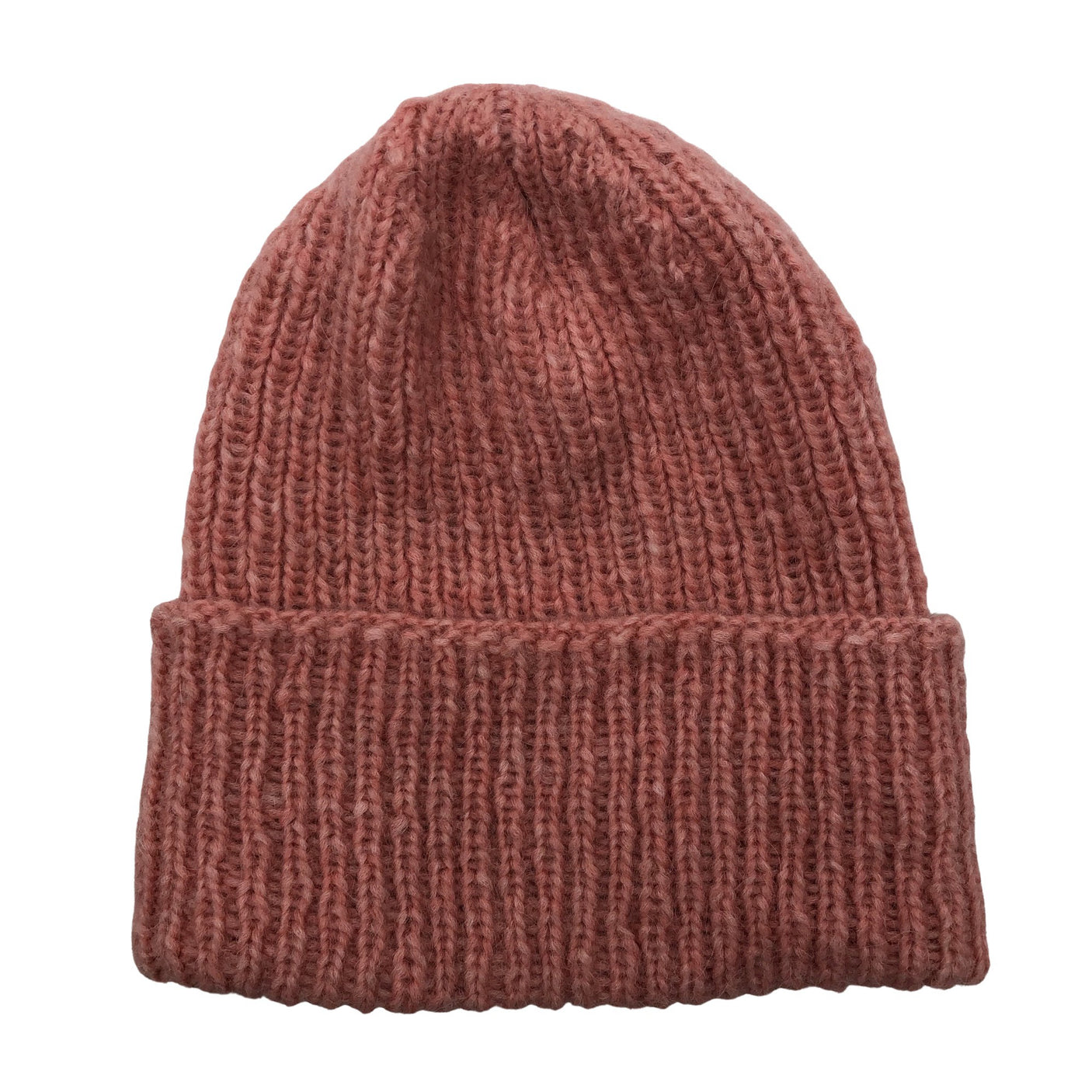 Unisex Handmade - Winter beanie, size 54 - 56 cm - Light pink (1)
