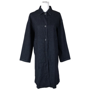 Unisex Muji - Trench coat, size 36 - Blue (1)
