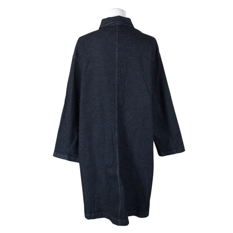 Unisex Muji - Trench coat, size 36 - Blue (2)