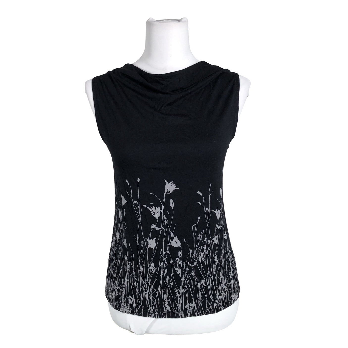 Unisex Nanso - Tricot tank top, size 38 - Black (1)