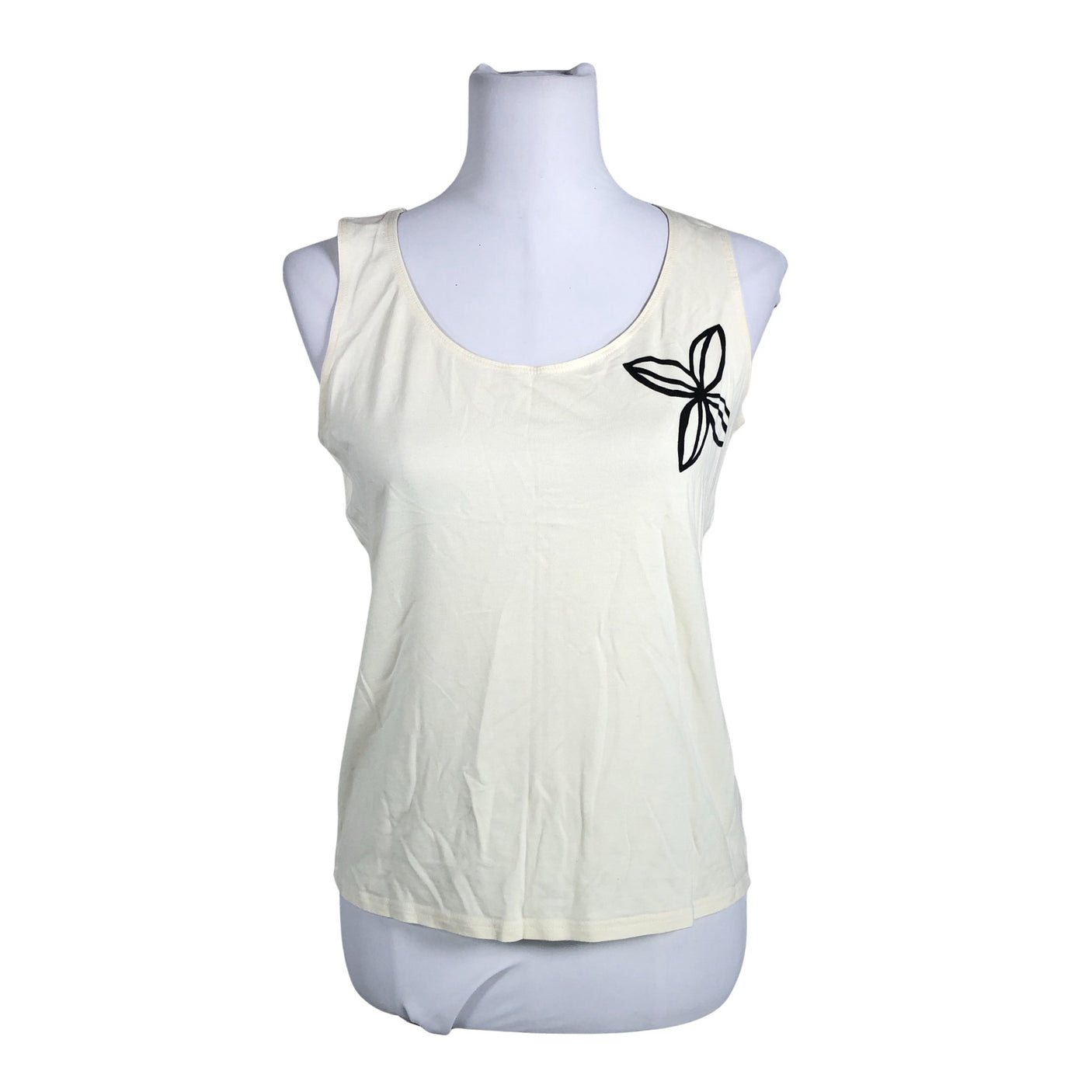 Unisex Nanso - Tricot tank top, size 38 - Natural white (1)