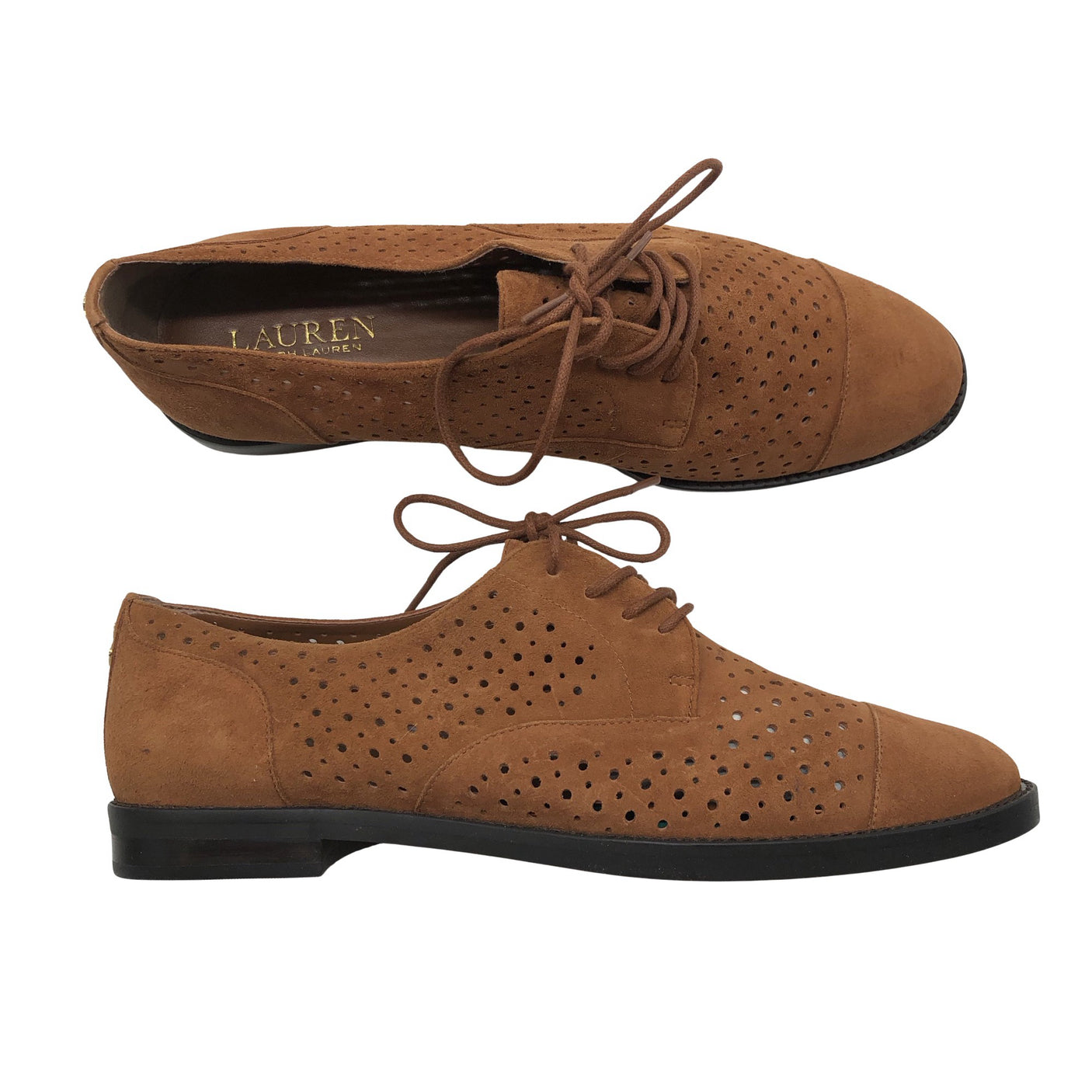 Unisex Lauren Ralph Lauren - Walking shoes, size 39 - Brown (1)
