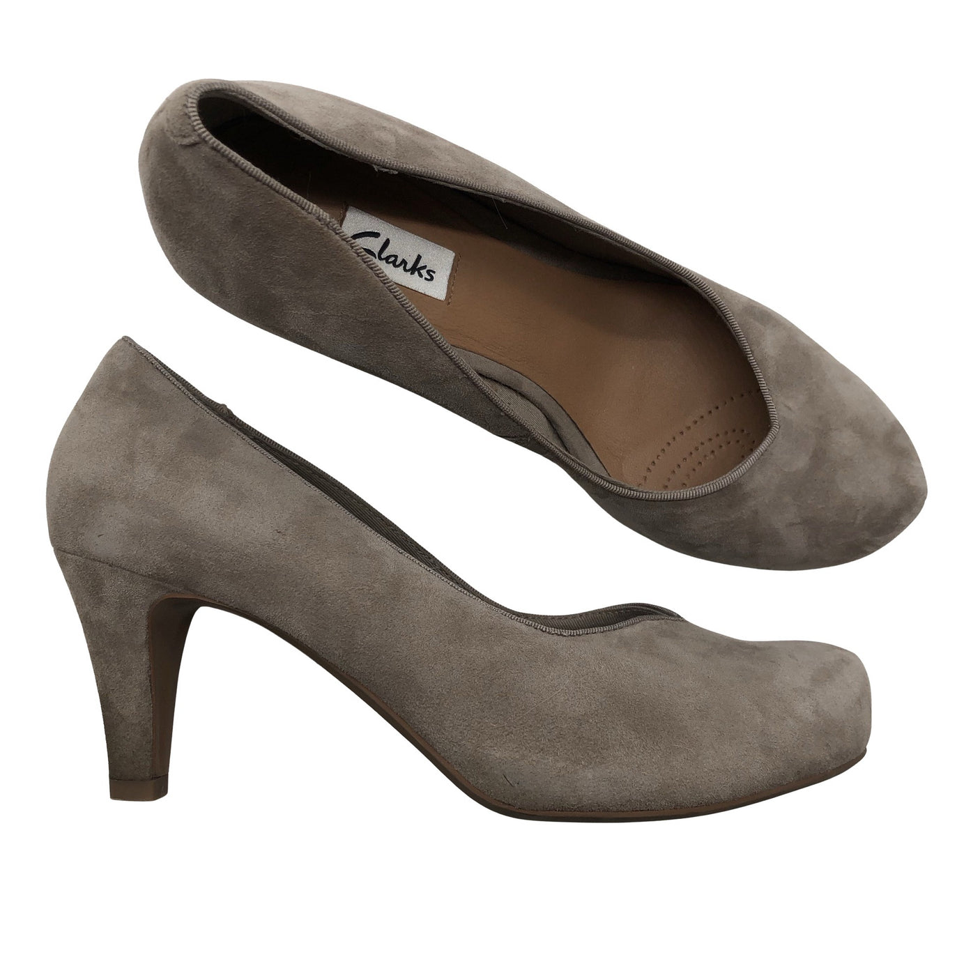 Unisex Clarks - High heels, size 38 - Gray (1)