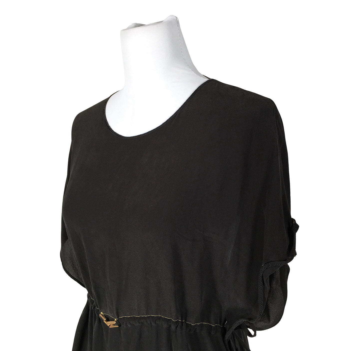 Unisex Fendi - Schiffon dress, size 38 - Black (5)