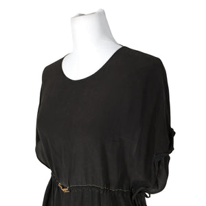 Unisex Fendi - Schiffon dress, size 38 - Black (5)