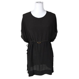 Unisex Fendi - Schiffon dress, size 38 - Black (1)