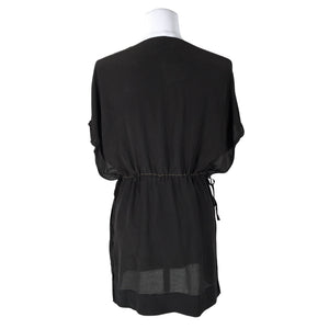 Unisex Fendi - Schiffon dress, size 38 - Black (2)