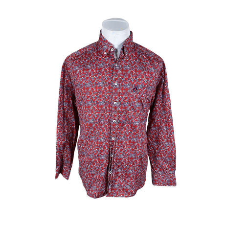 Unisex Campione - Collared shirt, size XL - Red ()