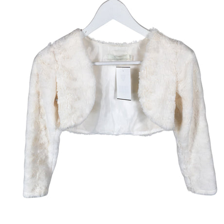 Unisex Mingnelin - Evening bolero jacket, size 134 - 140 - White ()