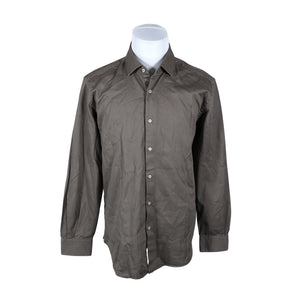 Unisex Massimo Dutti - Collared shirt, size XXL - Brown (1)