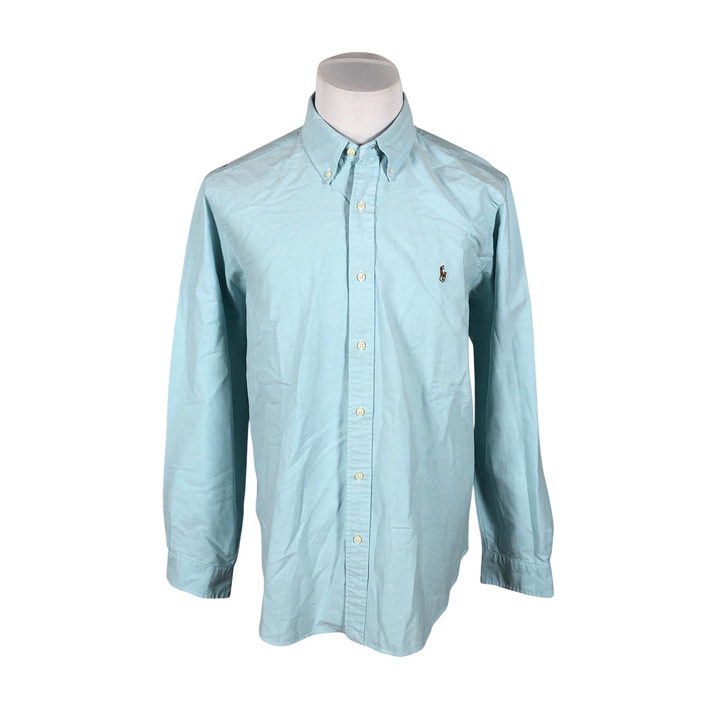 Unisex Polo Ralph Lauren - Collared shirt, size XL - Turquoise (1)