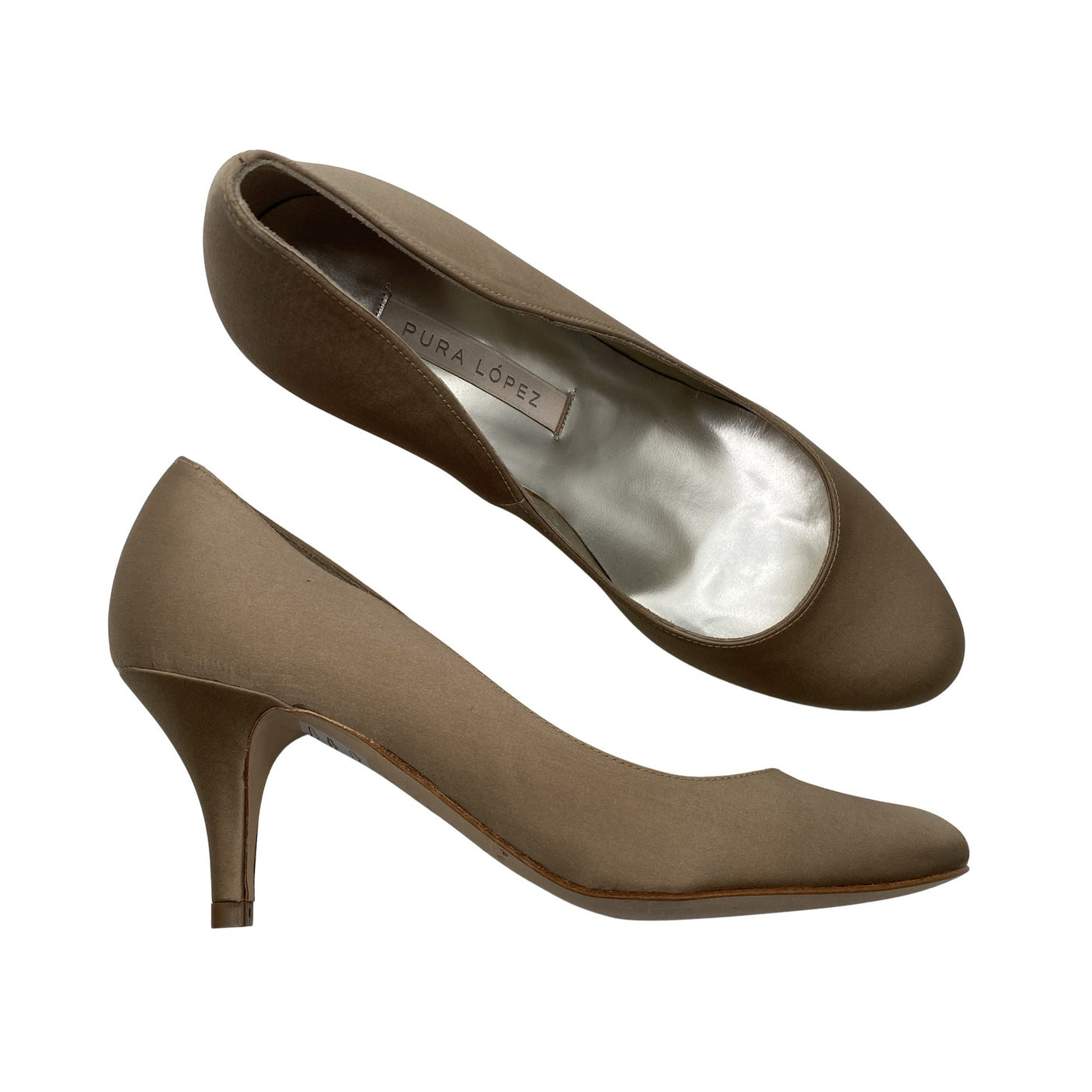 Unisex Pura López - High heels, size 35 - Beige (1)