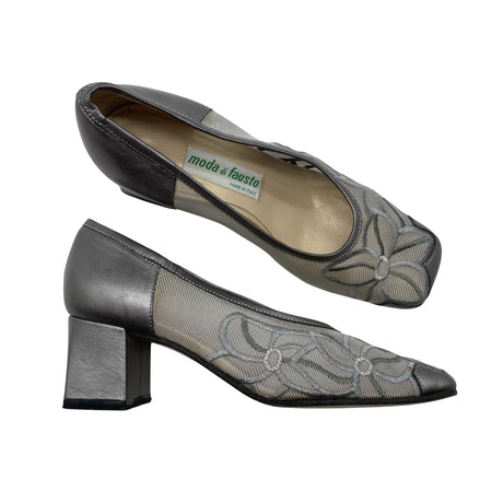 Unisex Moda di Fausto - High heels, size 33 - Gray ()
