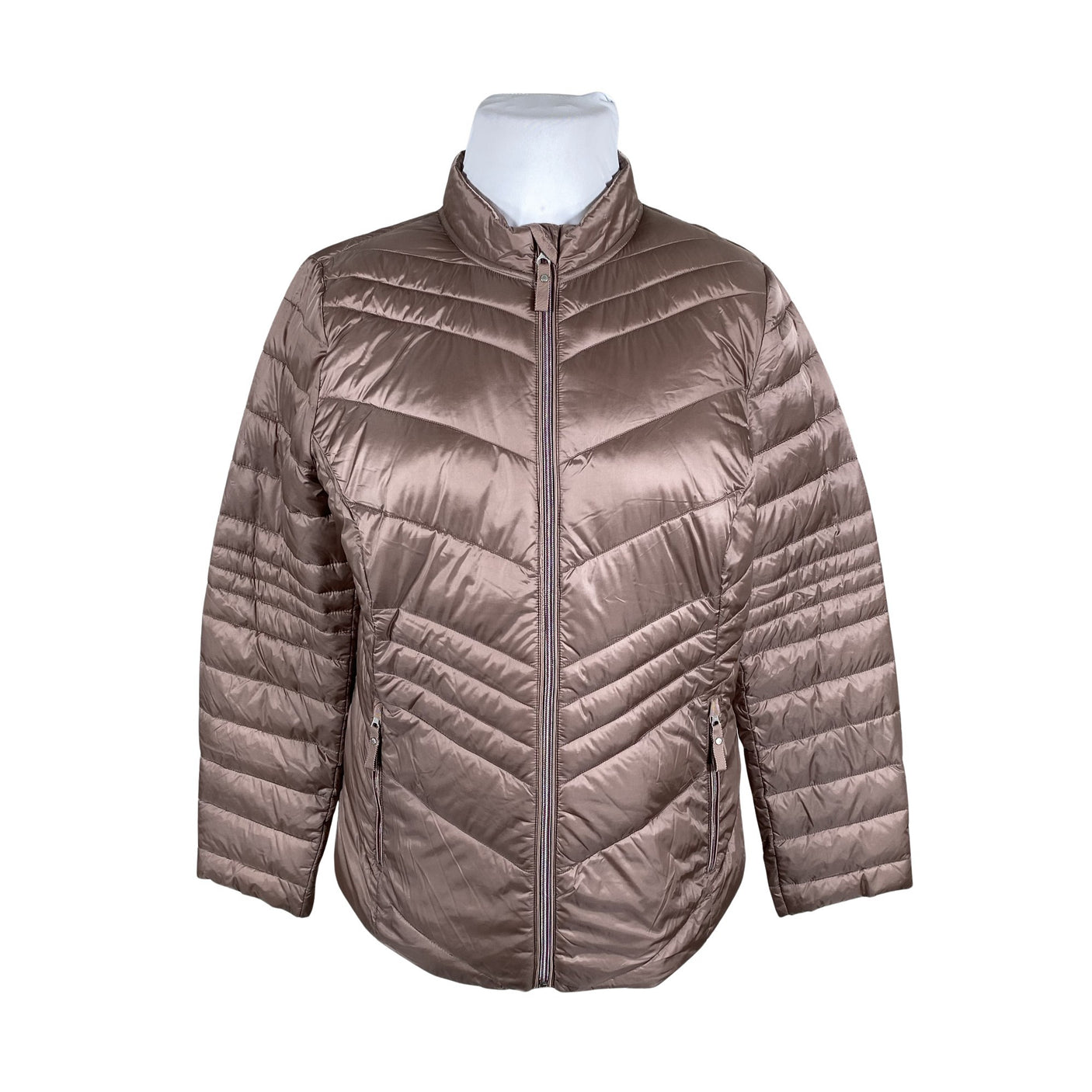 Unisex Tom Tailor - Lightly padded jacket, size 44 - Brown (1)