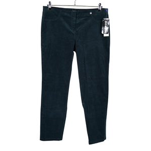 Unisex Robell - Velvet pants, size 46 - Green (1)
