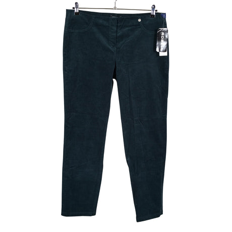 Unisex Robell - Velvet pants, size 46 - Green ()