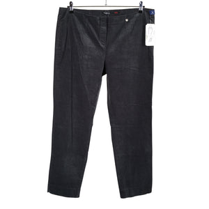 Unisex Robell - Velvet pants, size 48 - Gray (1)