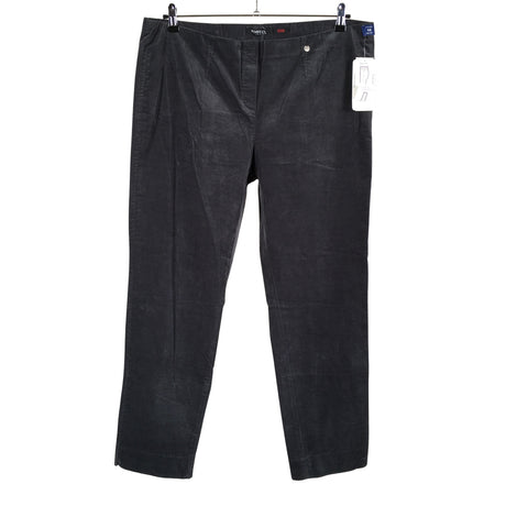 Unisex Robell - Velvet pants, size 48 - Gray ()