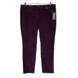 Unisex Robell - Velvet pants, size 48 - Violet ()