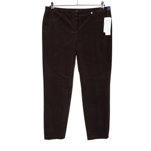 Unisex Robell - Velvet pants, size 46 - Brown (1)