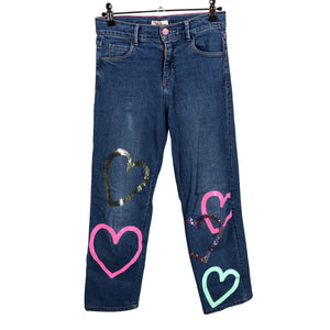 Unisex Blue Blush - Jeans, size 134 - 140 - Blue (1)