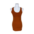 Unisex Your Face - Tricot tank top, size 34 - Orange ()