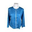 Unisex Magna - Sweat jacket, size 48 - Turquoise ()