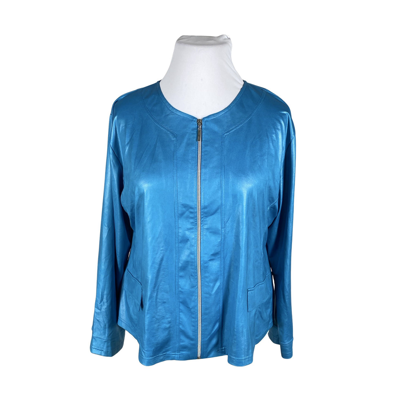 Unisex Magna - Sweat jacket, size 52 - Light blue (1)