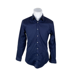 Unisex Tiger of Sweden - Collared shirt, size M - Blue (1)