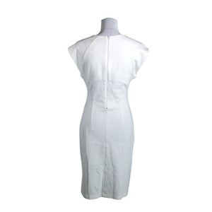 Unisex Sand - Sheath dress, size 36 - White (2)