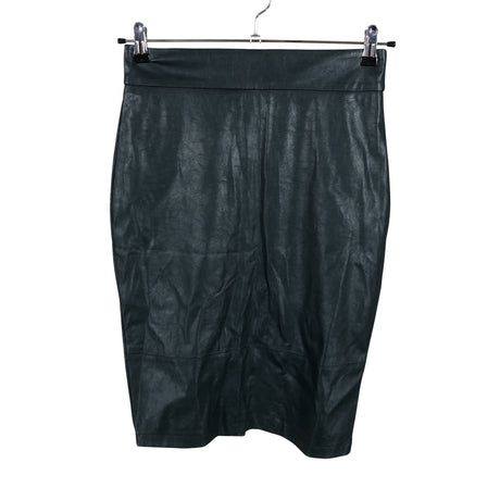 Unisex Forever New - Leather skirt, size 38 - Green ()