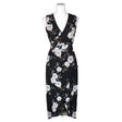 Unisex Forever New - Schiffon dress, size 36 - Black ()
