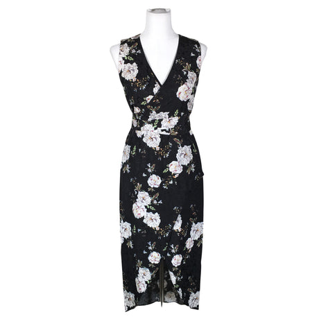 Unisex Forever New - Schiffon dress, size 36 - Black ()
