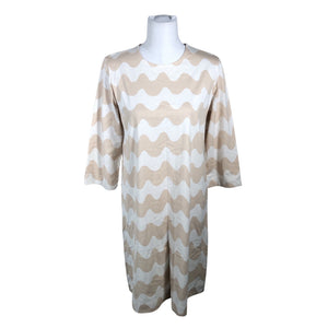 Unisex Marimekko - Tricot dress, size 38 - Beige (1)