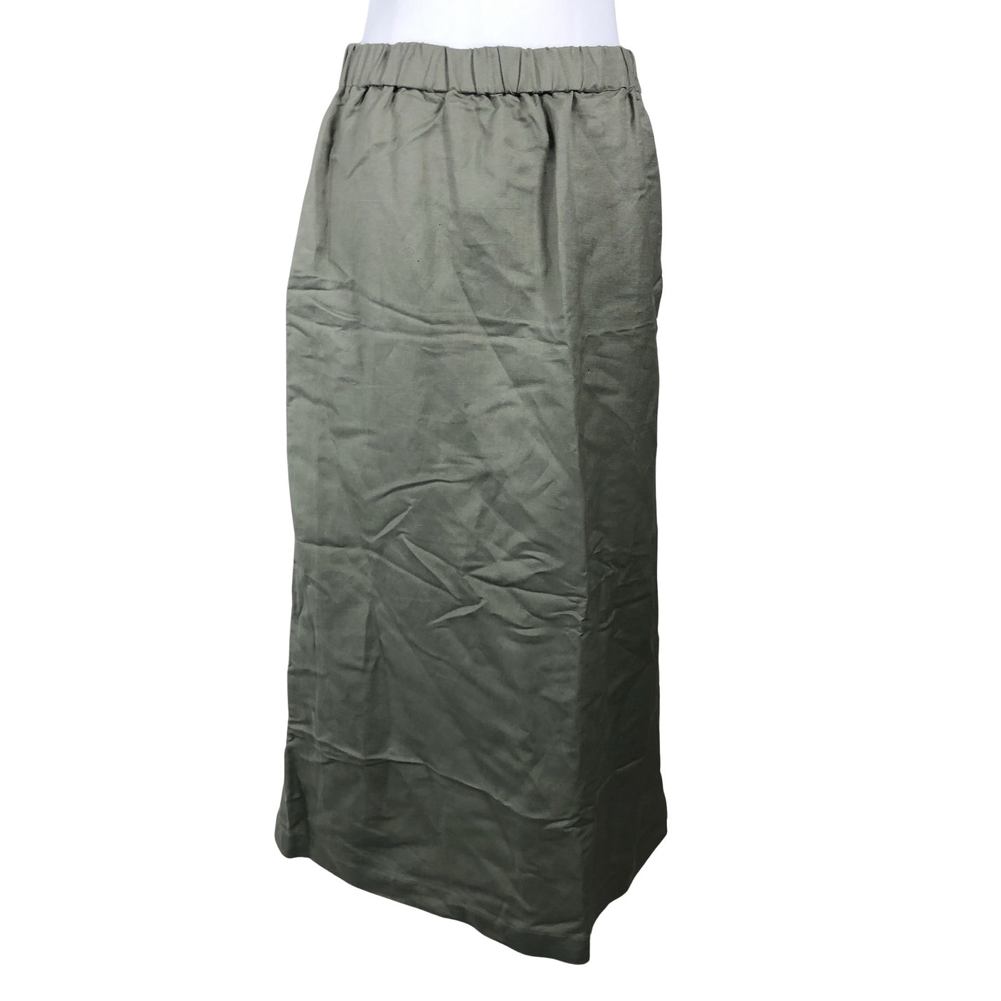 Unisex Massimo Dutti - Fabric skirt, size 40 - Green (3)
