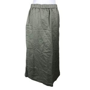 Unisex Massimo Dutti - Fabric skirt, size 40 - Green (3)