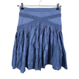 Unisex InWear - Fabric skirt, size 34 - Blue ()
