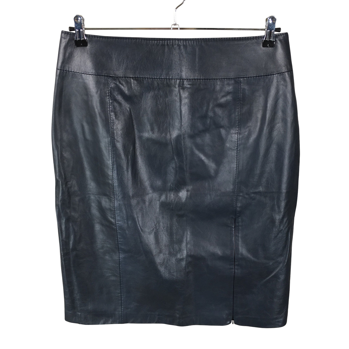 Unisex PG Elfström - Leather skirt, size 44 - Blue (1)