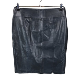 Unisex PG Elfström - Leather skirt, size 44 - Blue (1)