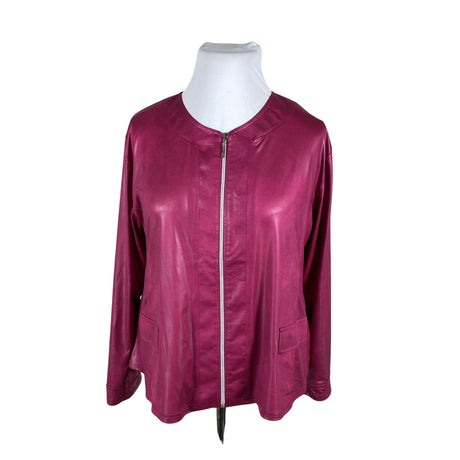 Unisex Magna - Sweat jacket, size 52 - Pink ()