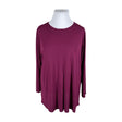 Unisex The Masai - Knit tunic, size 44 - Wine red ()
