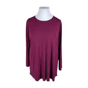 Unisex The Masai - Knit tunic, size 44 - Wine red (1)