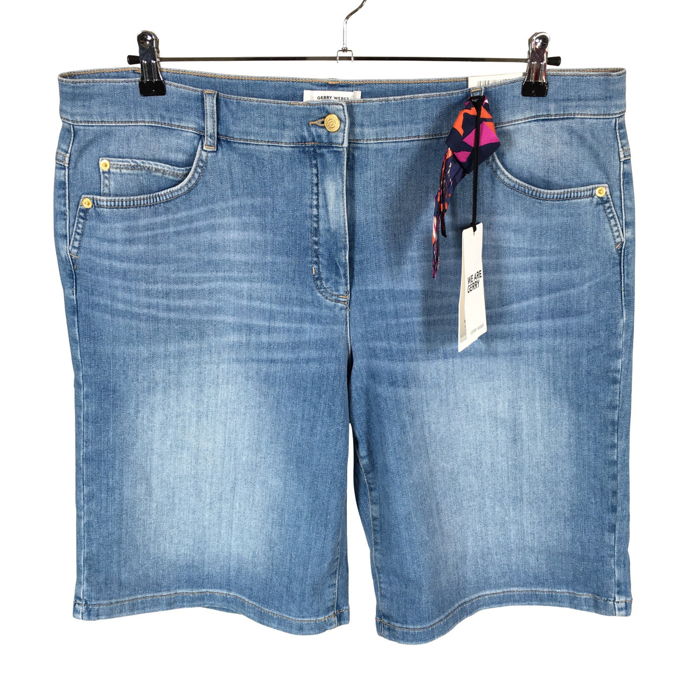 Unisex Gerry Weber - Denim shorts, size 48 - Light blue (1)