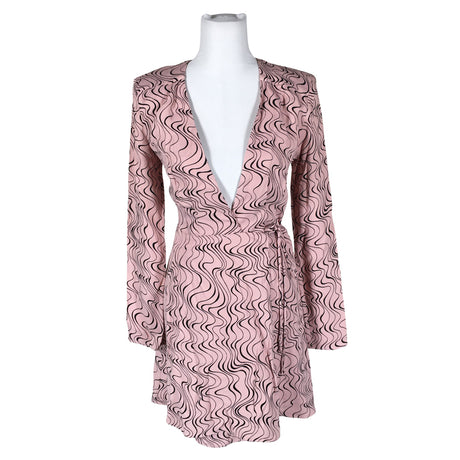 Unisex &Other Stories - Schiffon dress, size 34 - Light pink ()