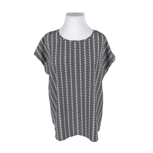 Unisex Global - Short-sleeved blouse, size 44 - White (1)