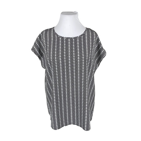 Unisex Global - Short-sleeved blouse, size 44 - White ()