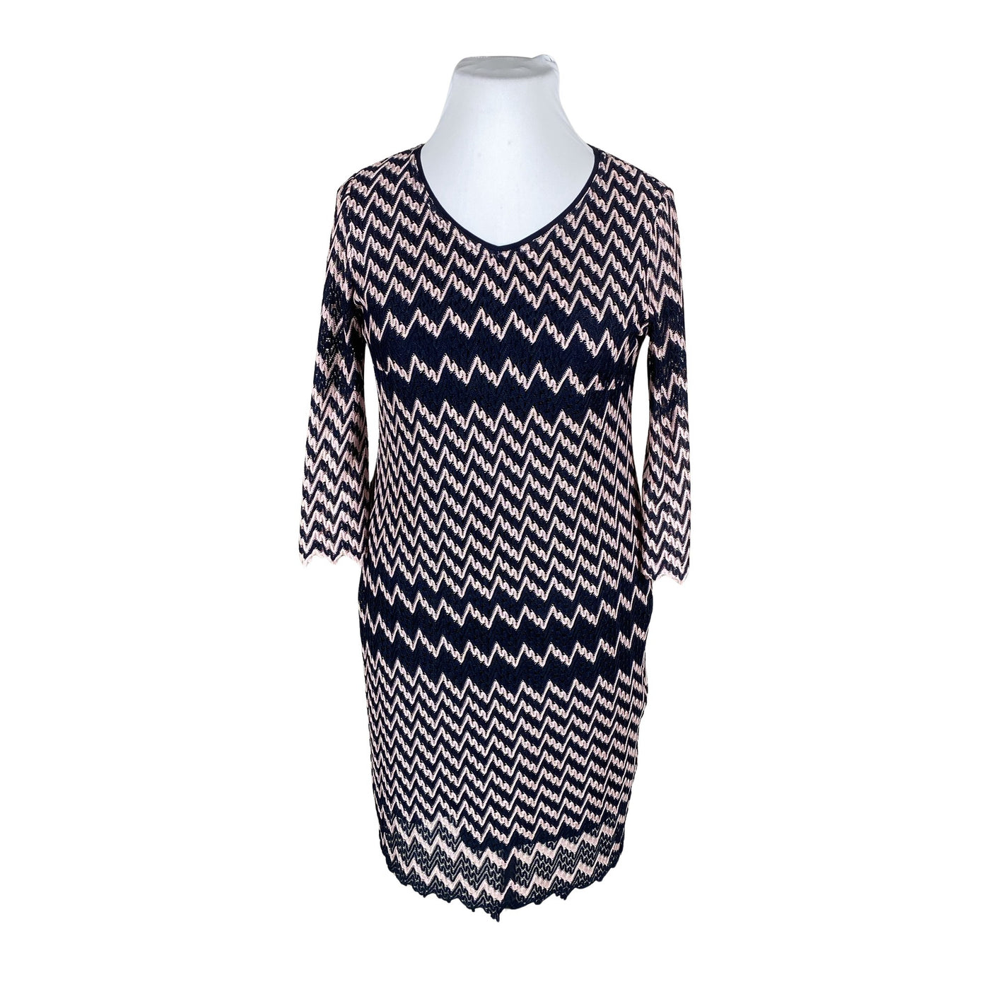 Unisex Betty Barclay - Knit dress, size 42 - Blue (1)